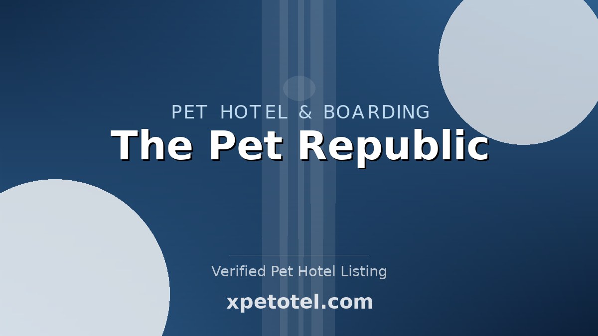 The Pet Republic pet hotel Arlington