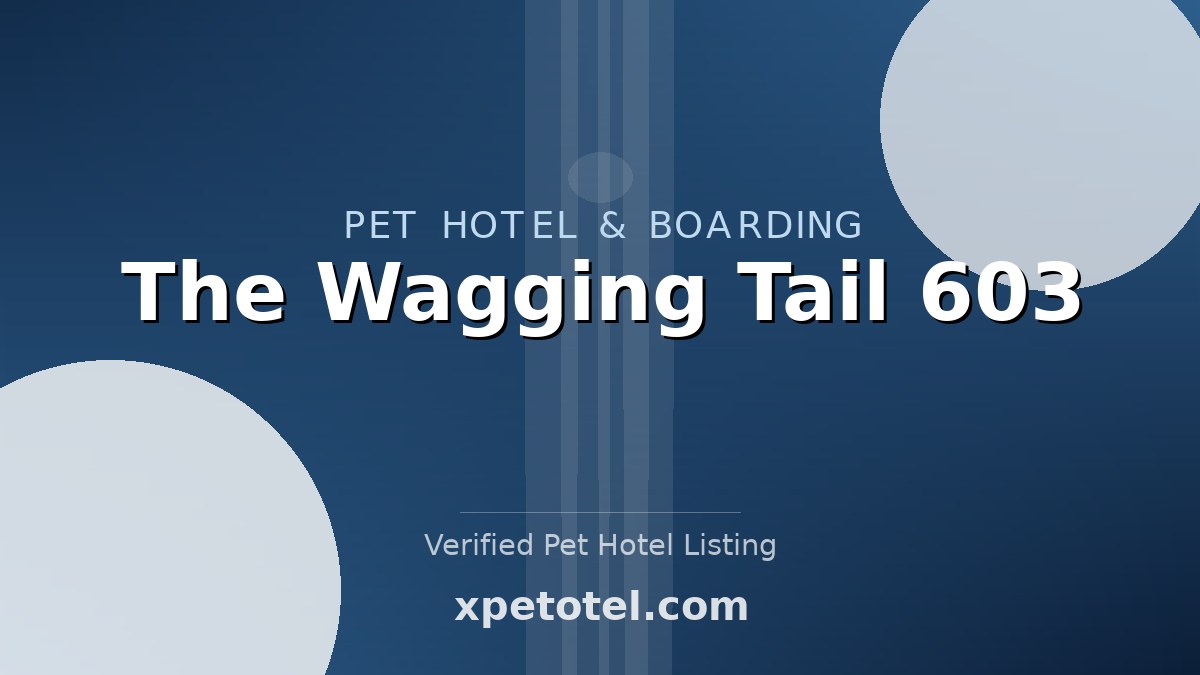The Wagging Tail 603 pet hotel Stratham