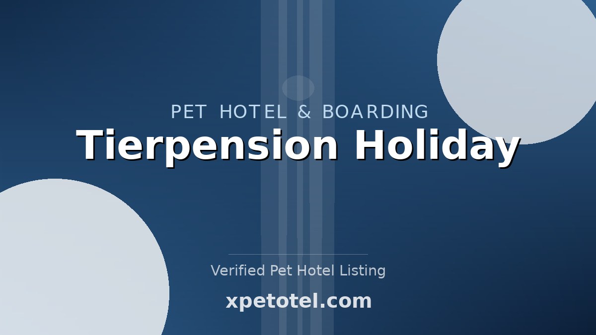 Tierpension Holiday pet hotel Greifswald