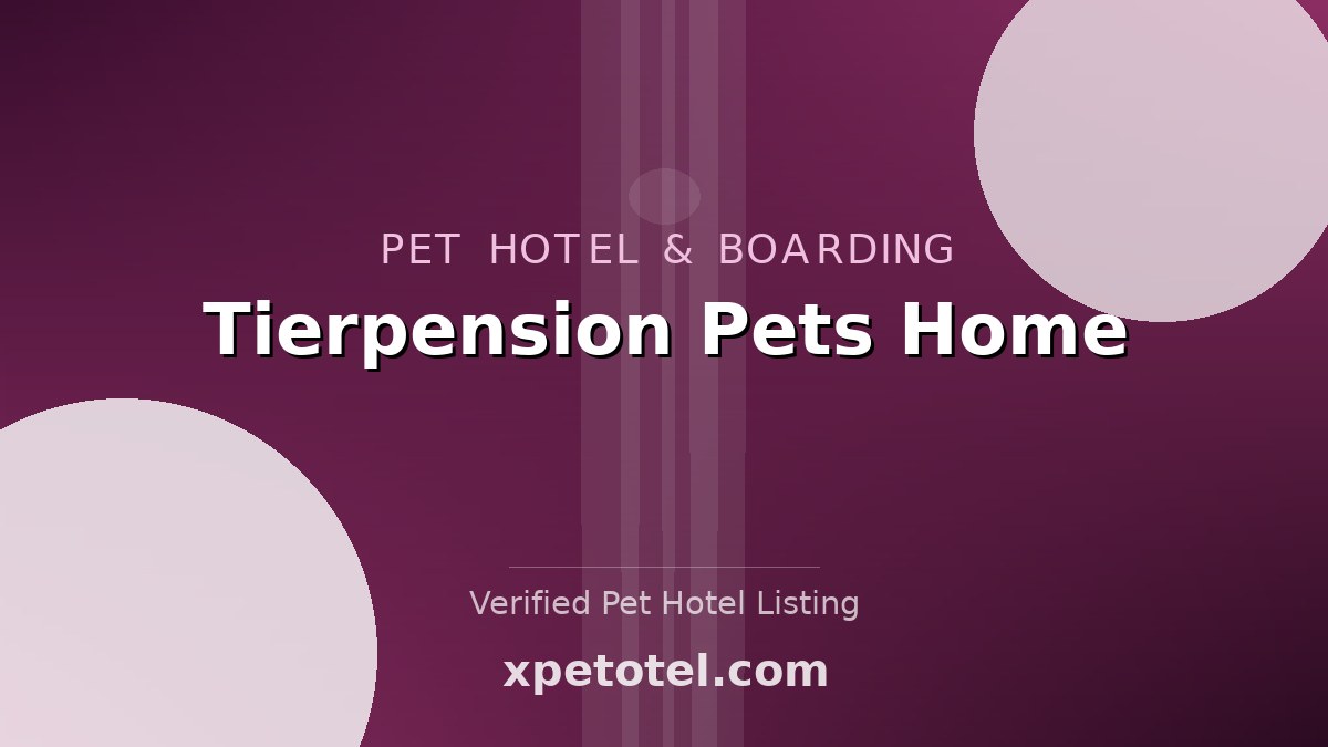 Tierpension Pets Home pet hotel Lünen