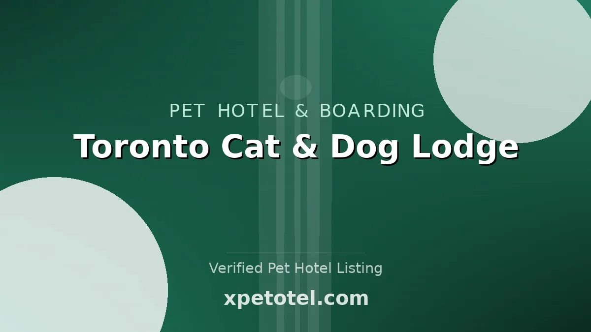Toronto Cat & Dog Lodge
