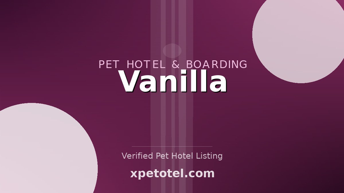 Vanilla pet hotel 大和市