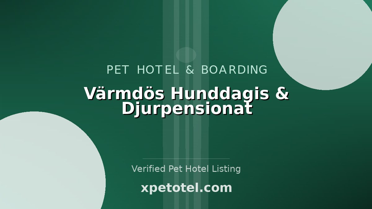 Värmdös Hunddagis & Djurpensionat
