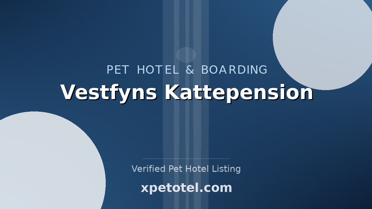 Vestfyns Kattepension pet hotel Denmark