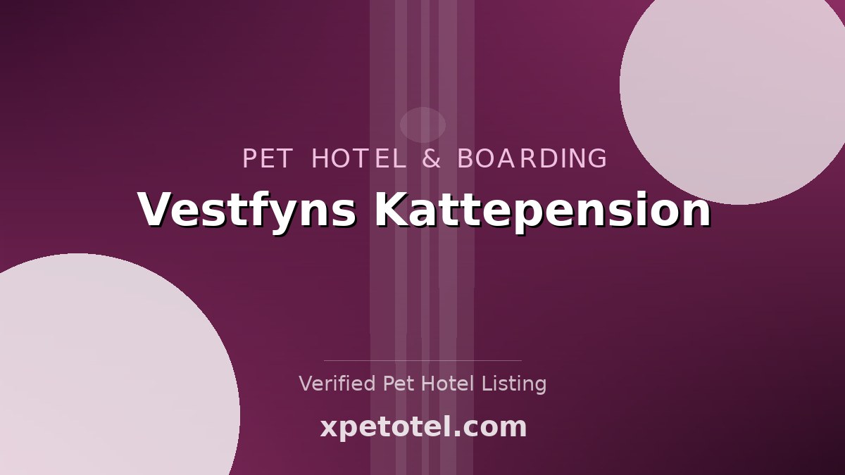 Vestfyns Kattepension pet hotel Denmark