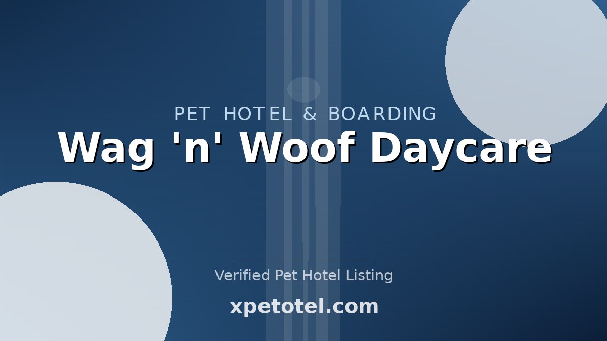 Wag 'n' Woof Daycare pet hotel New Westminster