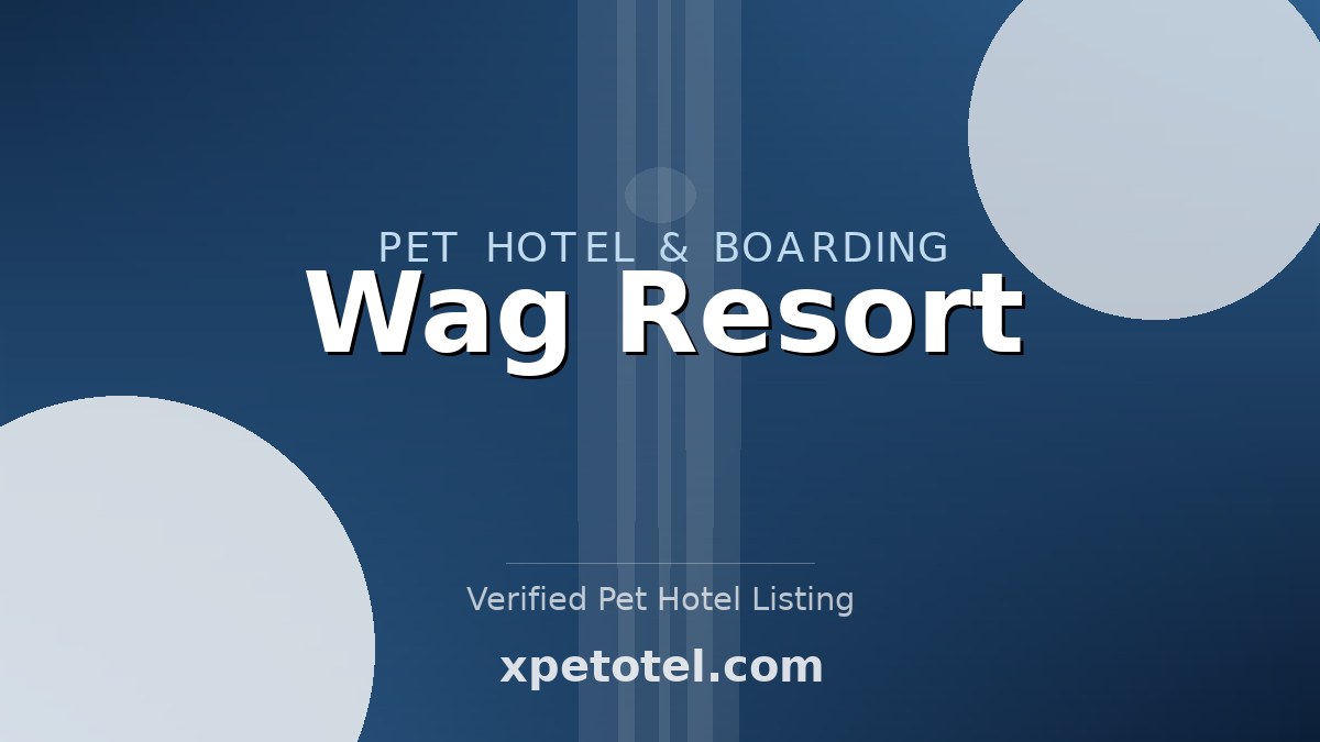 Wag Resort pet hotel Grand Junction