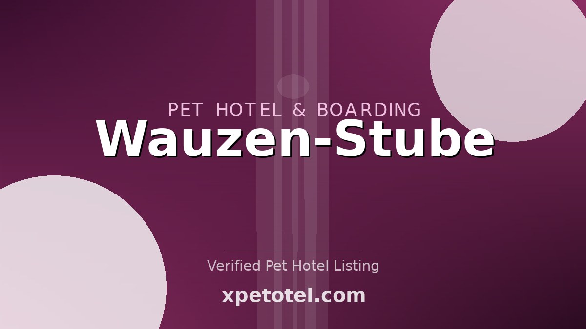 Wauzen-Stube pet hotel Warburg