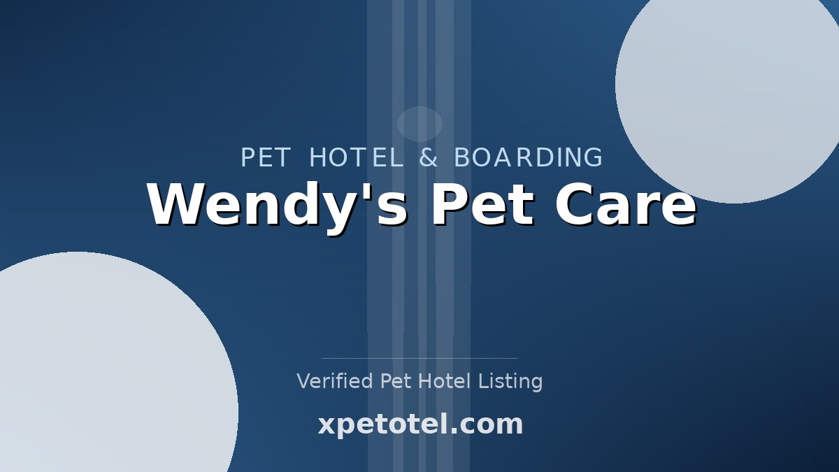 Wendy's Pet Care pet hotel Derby