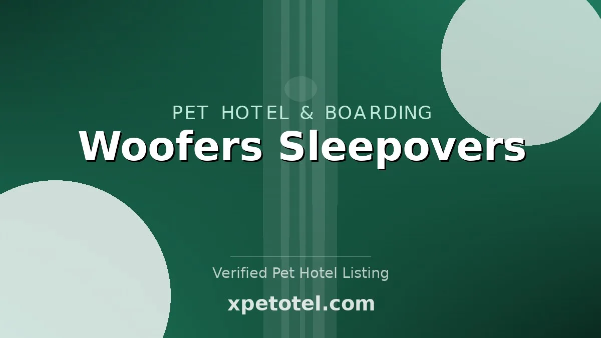 Woofers Sleepovers