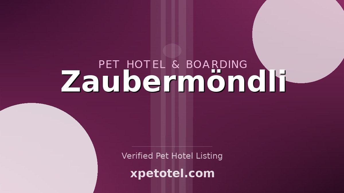 Zaubermöndli pet hotel Ihringen