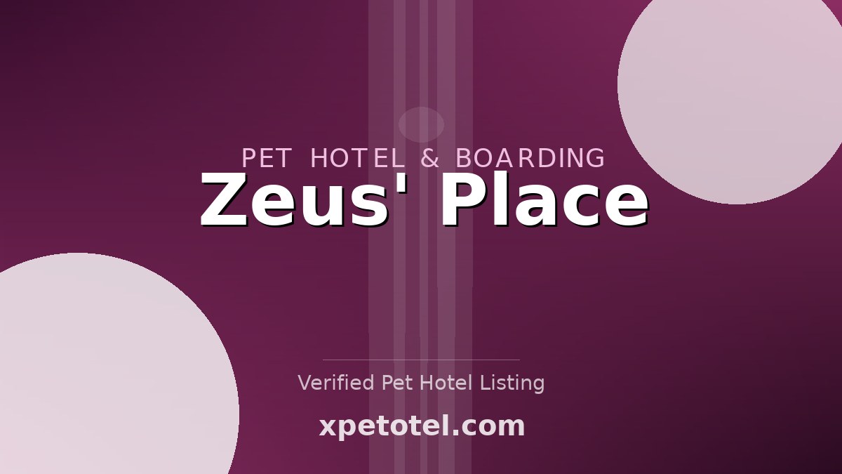Zeus' Place pet hotel New Orleans