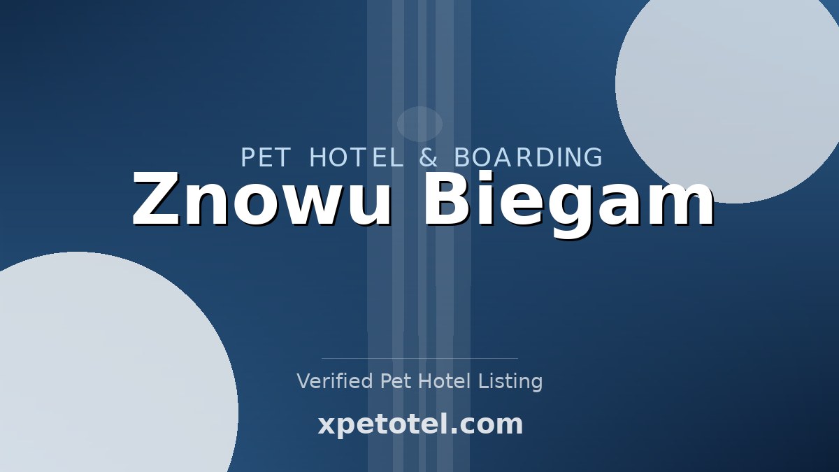 Znowu Biegam pet hotel Poland